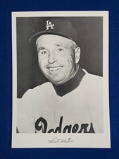 1963 Danny Goodman 5x7 picture Walt Alston Los Angeles Dodgers ⚾