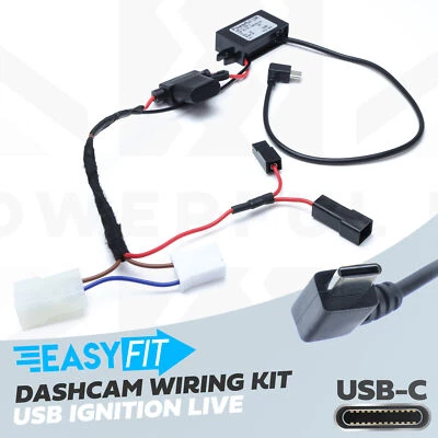Kit Plug+play cableado duro USB-C para Dash Cam en Land Rover Freelander 2 07-2012 - Imagen 1 de 4