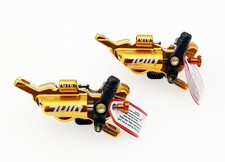 Juin Tech GT6 MTB eBike Bicycle 6-Piston Hydraulic Disc Brake Caliper Set Gold