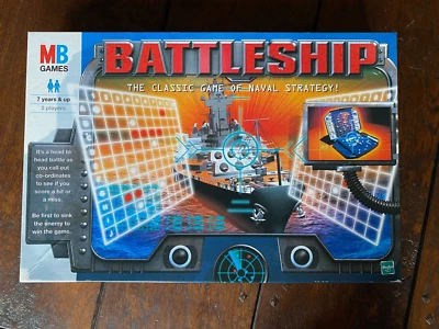 Battleship MB Games 1999 Vintage Strategy Board Game Checked Complete - Image 1 of 3