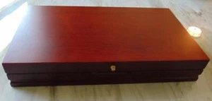 Wallace Silver Flatware Storage Drawer Chest Wood 19 inch - Picture 1 of 5