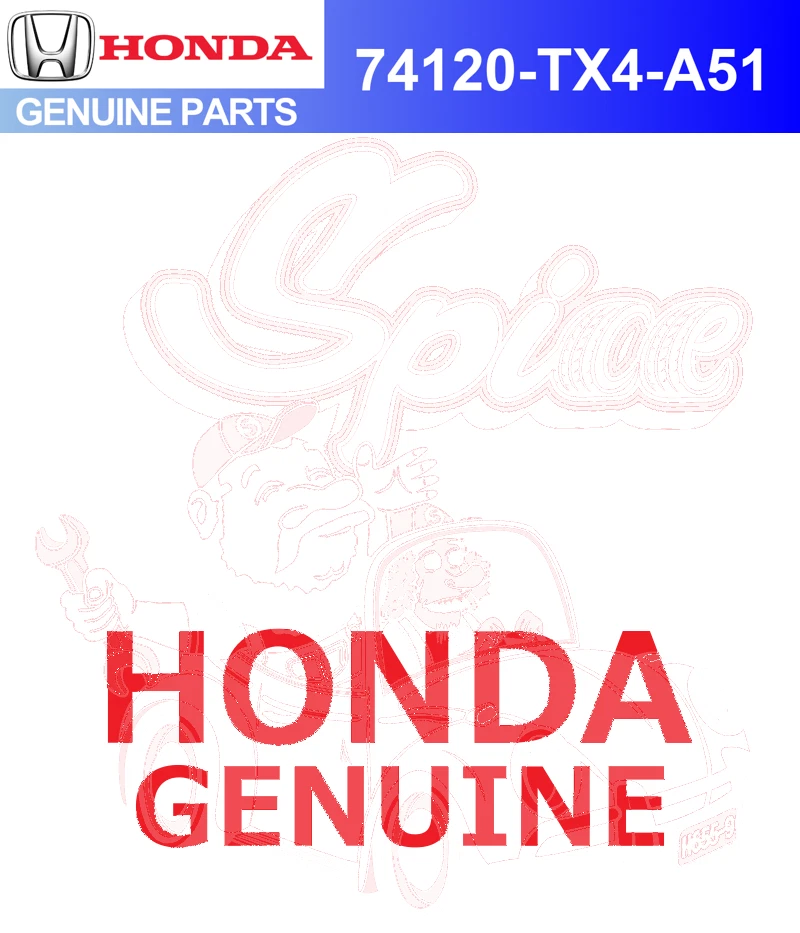 Conjunto de cierre de capó genuino Honda Acura 74120-TX4-A51 2013-2017 RDX Foto 1 de 1