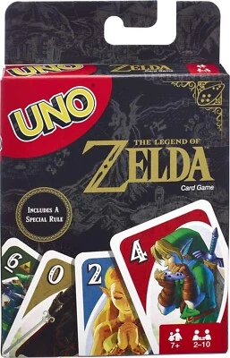 Mattel Games UNO The Legend of Zelda Card Game for Family Night - Image 1 of 4