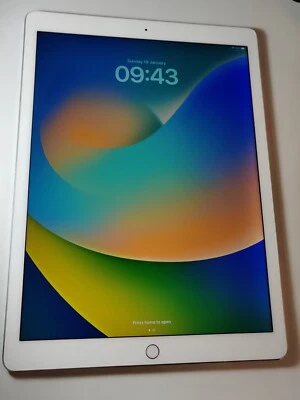 Apple iPad Pro 12.9inch A1584 32GB Silver WiFi  Bright Edge #483F  - Image 1 of 4