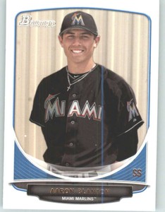 2013 Bowman Draft Draft Picks #BDPP70 Aaron Blanton Marlins NM-MT 