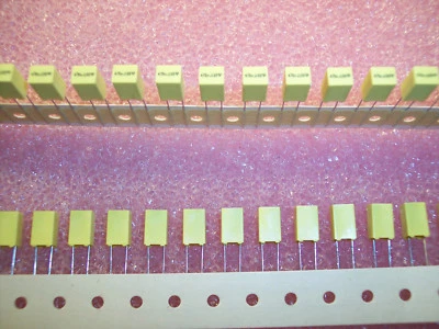 CANTIDAD (50) .47uf 100V 5% METALIZADO POLIÉSTER PELÍCULA CONDENSADORES BF054E0474JDC TPC Foto 1 de 4