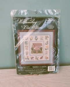 REFLECTIONS OF WILLIAMSBURG BY ELSA WILLIAMS COUNTED CROSS STITCH KIT NEW - Picture 1 of 2