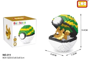 Nanoblock Pokemon Eevee  New Factory Sealed - Picture 1 of 1