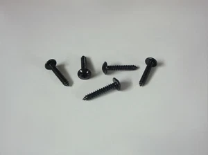 5x Blechschraube 4,2x25 Flachrundkopf schwarz Vgl.Nr. 99945000107 für Oldtimer - Picture 1 of 2