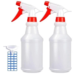 Durable 16oz Multi-Use Spray Bottles - Adjustable Nozzle with No Leak Design - Picture 1 of 5