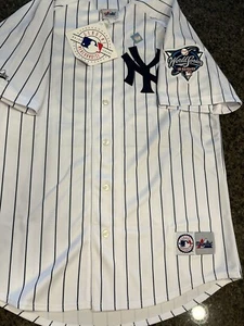New Majestic Replica 2000 Yankees Home World Series Jersey Roger Clemens Large - Picture 1 of 4