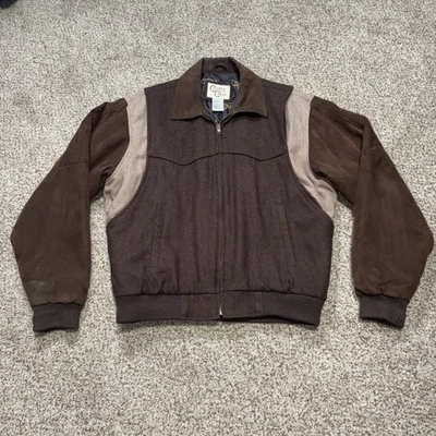 Chaqueta occidental Cripple Creek para hombre L abrigo de lana forrado con edredón aislante Foto 1 de 4