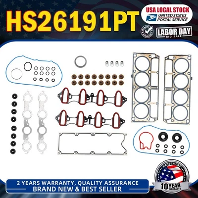 Durable Head Gasket Kit Set HS26191PT For 2003-2008 GMC Savana 1500 5.3L OEM - Image 1 of 4