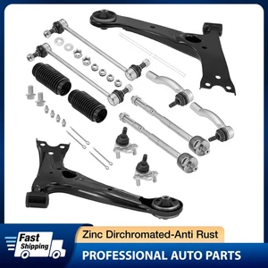Front Lower Control Arms Tie Rods Suspension Kit for 03-08 Toyota Corolla 1.8L - Picture 1 of 9