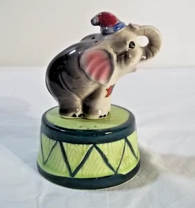 Sal Pimienta Cerámica Souvenir De Colección Zoológico Detroit Coctelera Japón Dumbo Elefante - Imagen 1 de 4