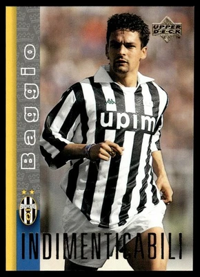 1997 Upper Deck UD Italia Set Break Roberto Baggio Juventus #44 Foto 1 de 2
