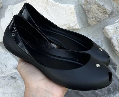 Zapatos Mel Dreamed By Melissa Niñas Talla 3 Negros Jalea Ballet Planos Elegantes Neutros Foto 1 de 4