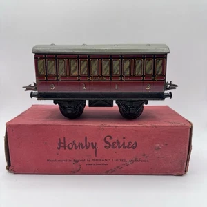 Hornby Series O Gauge No.1 Passenger Coach LMS Boxed - Picture 1 of 6