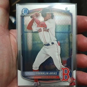 2025 Bowman Chrome Prospects Franklin Arias #BCP-67 1st Bowman Red Sox - Bild 1 von 6