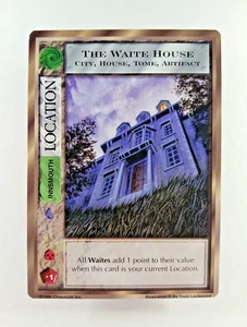 The Waite House - Tarjeta Mythos CCG (1996 Chaosium) Ubicación, Innsmouth Cthulhu - Imagen 1 de 2