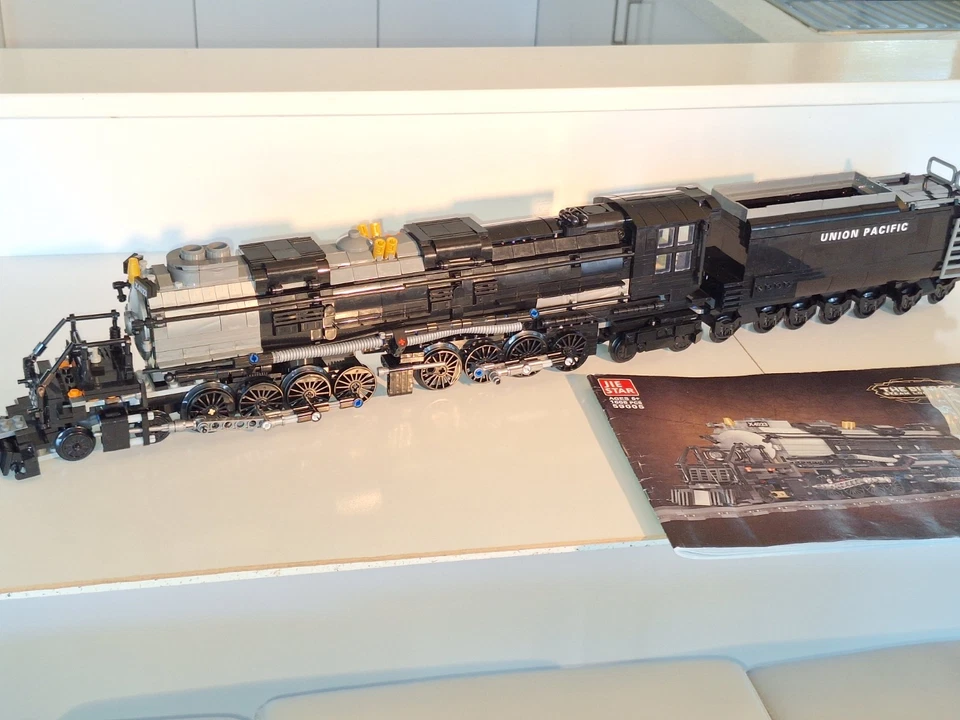 Jie Star 59005 UP BIG BOY Loco Kit.Assembled. 99.95% Complete.Similar to L E G O - Image 1 of 4
