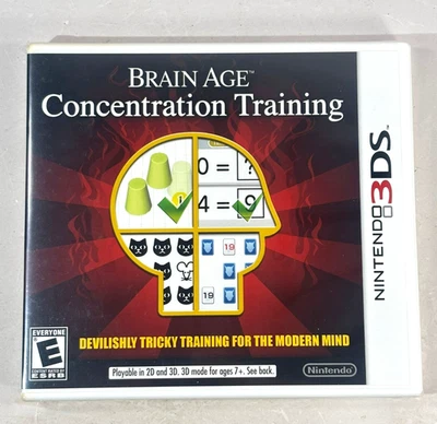 Brain Age: Concentration Training (Nintendo 3DS, 2013) Brand New Sealed - Image 1 of 4