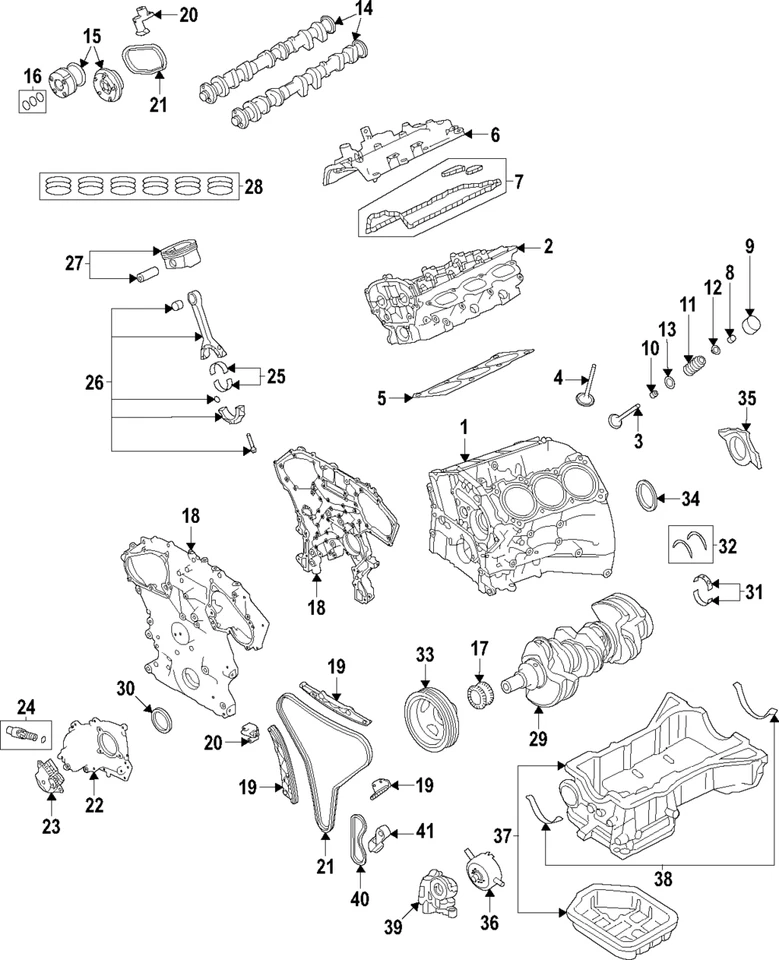 Genuine Nissan Oil Pump 15010-6KA0A - Image 1 of 1