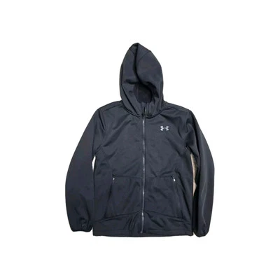 Under Armour Cold Gear Xstorm Size YLG Black Jacket - Image 1 of 3