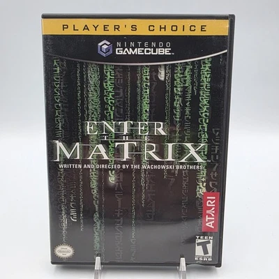 Enter the Matrix (Nintendo GameCube, 2003) CIB Complete in Box Tested FREE SHIP - Image 1 of 4