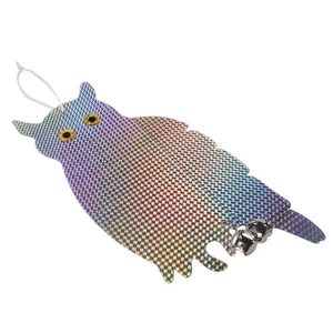 Decorazione Giardino-Spaventapasseri-Gufi--Riflettente T7X23809 - Foto 1 di 6