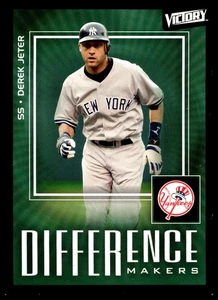 2003 Upper Deck Victory Derek Jeter New York Yankees #191 Difference Makers MLB  - Picture 1 of 3