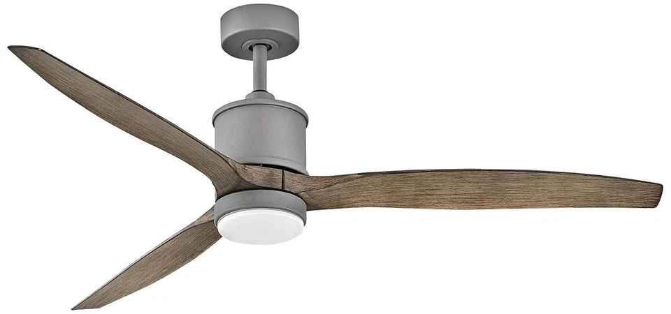 60" Hinkley Hover Graphite Wet-Rated LED Smart Ceiling Fan - Image 1 of 1