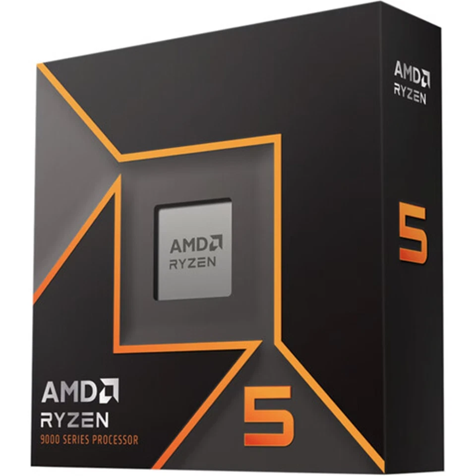 AMD Ryzen 5 9600X 6 Core AM5 Processor, 12 Threads, 3.9GHz Radeon Graphics - Image 1 of 1