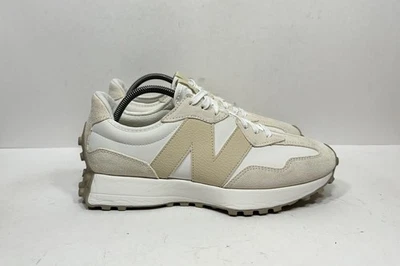 New Balance 327 Sea Salt Sandstone Suede Running Shoes WS327KG Mens Sz 9.5 / W11 - Image 1 of 4