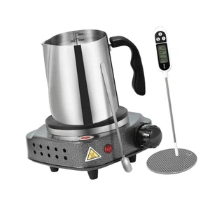 DIY Candle Making Supplies with Stirring Spoon Melting Pot Candle Making Kit - Picture 1 of 6