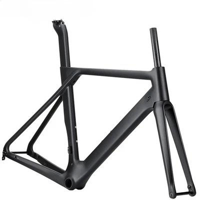 Carbon Bike Frame Aero Road Frameset Disc Brake Road Aero Framework DI2  - Image 1 of 4