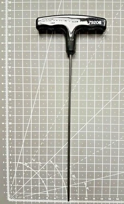 Klein Tools 3/32' (0.0938'/2.38cm) T-Handle Hex Key 9' long  - Made in USA - Image 1 of 3