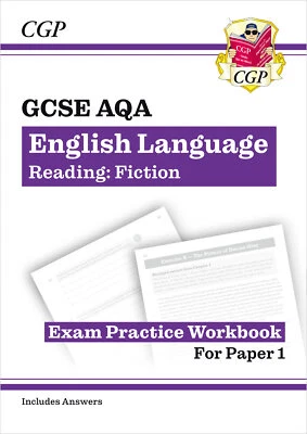 New GCSE English Language AQA Reading Fiction Exam Practice Workbook for Paper 1 - Image 1 of 4