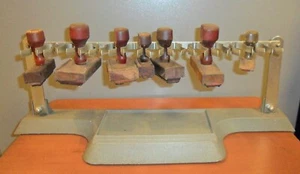 Vintage Rubber Stamps and Rubber Stamp Stand Rack to Hold 12 Rubber Stamps - Picture 1 of 4