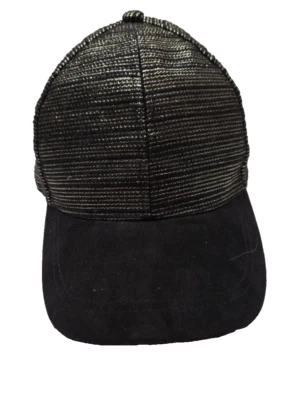 FREE PEOPLE WOMEN'S Suede Silver Metallic Adjustable Hat/Cap - Image 1 of 4