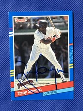 1991 Donruss Tony Gwynn Autographed Card No COA