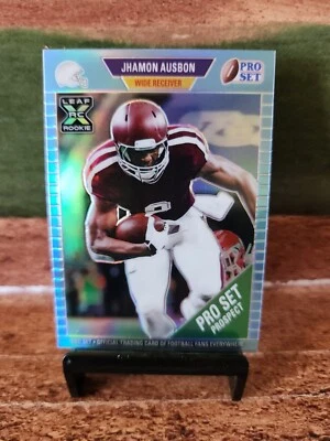 2021 Leaf Metal ProSet JHAMON AUSBON #'d 10/10 Rainbow Texas A&M 🔥 SSP *RARE* - Image 1 of 2