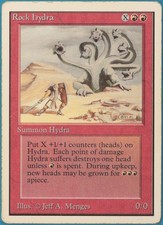 Rock Hydra Unlimited HEAVILY PLD Red Rare MAGIC MTG CARD (ID# 234013) ABUGames