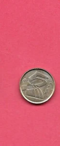 SPAIN SPANISH KM833 1992 UNCIRCULATED-BU MINT-UNC OLD PRE-EURO 5 PESETAS COIN - Picture 1 of 1
