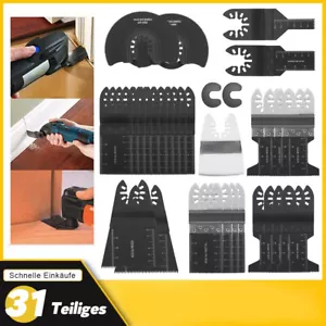 31X Multifunktionswerkzeug Zubehör Sägeblatt Multitool Werkzeug Set Für Einhell - Bild 1 von 16