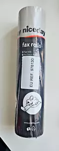 Niceday 976130 Thermal Fax Paper Rolls x4 - Brand New & Sealed 210mm x30m - Picture 1 of 1