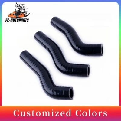 Kit de manguera negra para radiador de silicona para KTM 250SXF 250XCF 250 SX-F XC-F 2007-2009 Foto 1 de 4