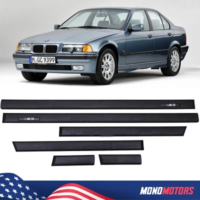 CUERPO MOLDURA LATERAL PARA BMW E36 M3 ESTILO SERIE 3 SEDÁN ENVÍO RÁPIDO GRATUITO Foto 1 de 4