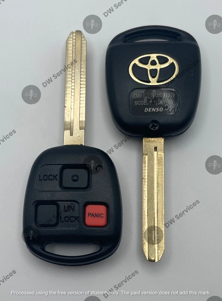 ¡NUEVO! Toyota FJ Cruiser 2010-2015 llave de entrada sin llave mando a distancia HYQ12BBT-CHIP Foto 1 de 4