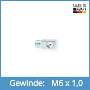 DIN 3405 D3 M6 x 1,0 Stahl verzinkt Trichterschmiernippel Schmiernippel - Bild 1 von 1